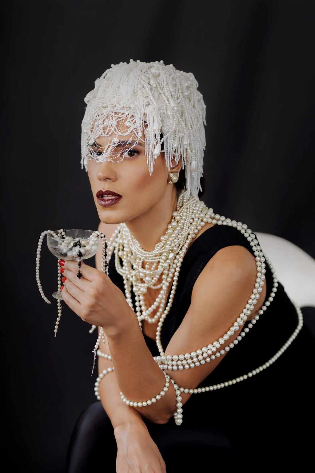 Chapeau Larmes des Perles