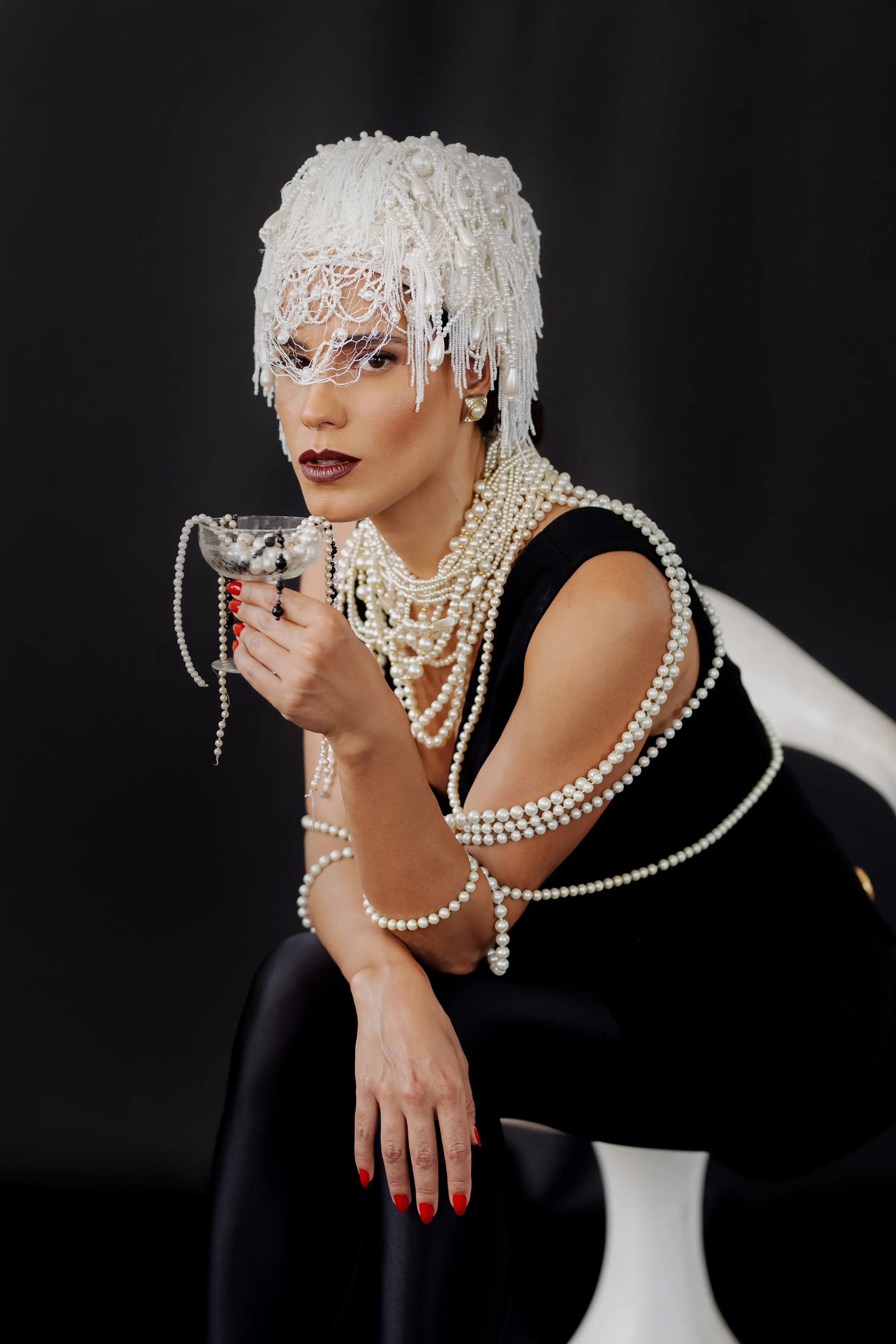 Chapeau Larmes des Perles